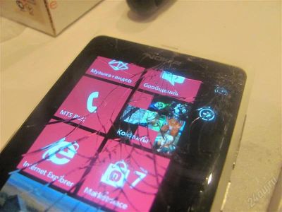 Лот: 2478848. Фото: 1. lumia 800 треснул экран. Смартфоны