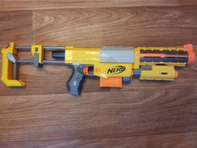 Лот: 4633735. Фото: 1. Nerf автомат детский не травмирующий. Военная тема