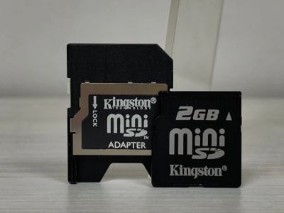 Лот: 16059291. Фото: 1. Карта памяти Kingston miniSD 2GB... Карты памяти