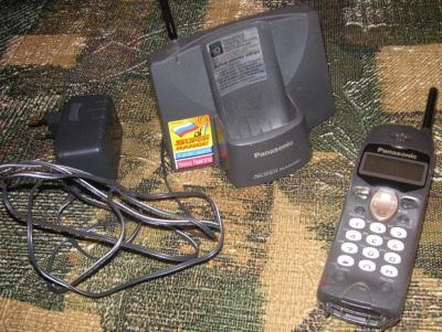 Лот: 93684. Фото: 1. Радиотелефон Panasonic. DECT и радиотелефоны