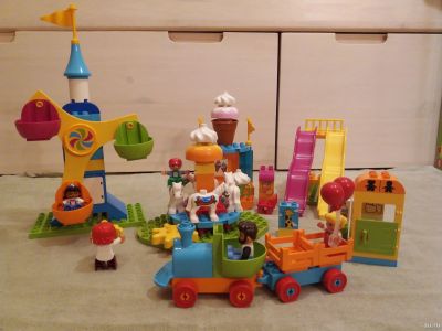 Лот: 14946606. Фото: 1. Лего Lego Duplo 10840 Большой... Конструкторы