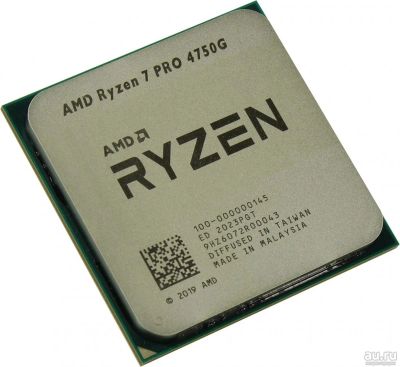 Лот: 17852661. Фото: 1. AMD Ryzen 7 4750G PRO 100-000000145. Процессоры