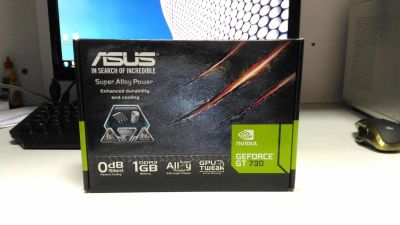 Лот: 7944449. Фото: 1. Видеокарта ASUS GeForce 730 GT... Видеокарты