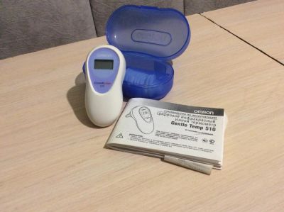 Лот: 6345300. Фото: 1. Ушной термометр omron. Другое (кормление и уход, гигиена)