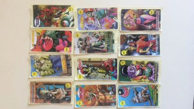Лот: 11950550. Фото: 1. Наклейки от жевачки 90-е года. Наклейки, карточки, вкладыши