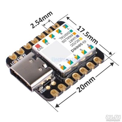 Лот: 18218854. Фото: 1. Seeeduino XIAO SAMD21G18 (Arduino... Микроконтроллеры