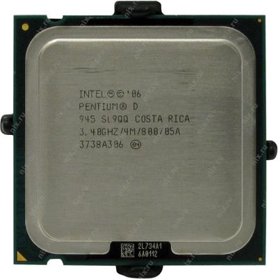 Лот: 9321776. Фото: 1. Процессор CPU Intel Pentium D... Процессоры