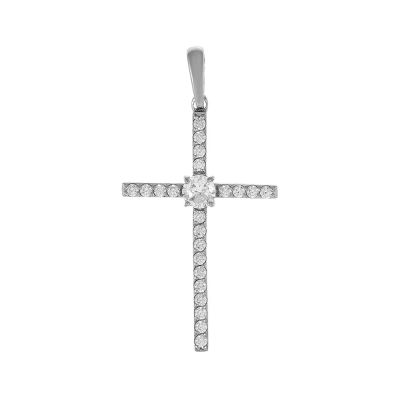 Лот: 23845035. Фото: 1. Подвеска-крестик TALANT из золота... Другое (ювелирные изделия, бижутерия, часы)