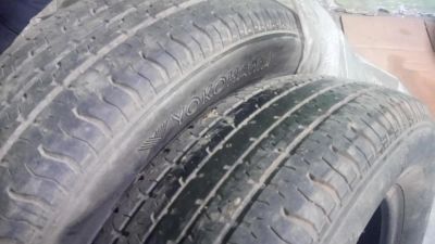 Лот: 10408729. Фото: 1. Резина 175/70 R14 yokohama и classiro. Шины