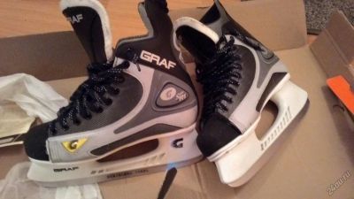 Лот: 5913553. Фото: 1. Хоккейные Коньки Bauer Graf мужские... Коньки