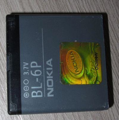 Лот: 9083323. Фото: 1. АКБ Nokia BL-6P 6500C/7900 (полурабочий... Аккумуляторы