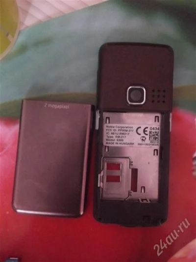 Лот: 1767917. Фото: 1. Средняя часть и крышка от Nokia... Корпуса, клавиатуры, кнопки