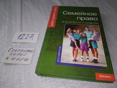 Лот: 19216709. Фото: 1. Семейное право в вопросах и ответах... Юриспруденция