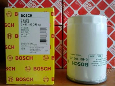 Лот: 492688. Фото: 1. Фильтр масляный Bosh для Форд... Расходные материалы