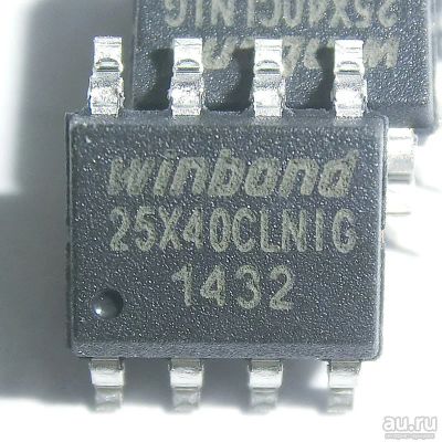 Лот: 17451538. Фото: 1. Bios W25X40CL W25X40CLNIG. Микросхемы