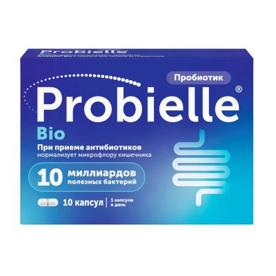 Лот: 23716344. Фото: 1. Пробиэль био капсулы № 10. Лекарства