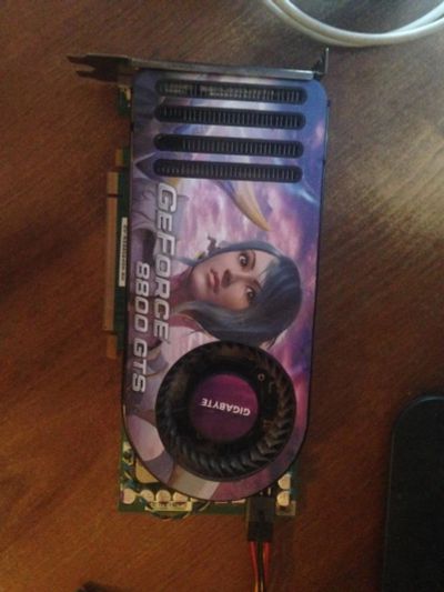 Лот: 9630165. Фото: 1. GeForce 8800 gts 512mb ddr3. Видеокарты