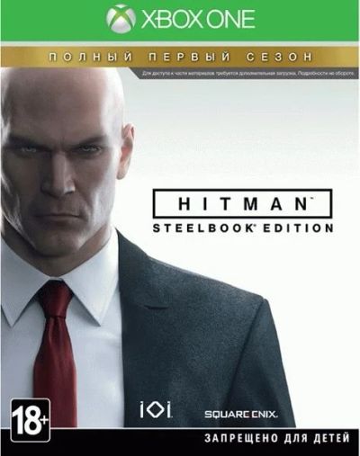 Лот: 13592388. Фото: 1. Hitman. Полный первый сезон STEELBOOK... Игры для консолей