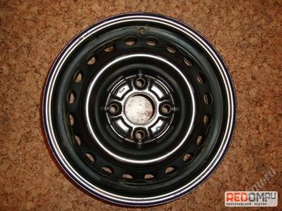 Лот: 138215. Фото: 1. комплект штампованных дисков 4... Шины