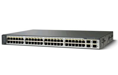 Лот: 21244183. Фото: 1. Коммутатор cisco switch 3750 v2... Коммутаторы