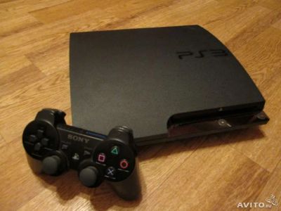 Лот: 3985304. Фото: 1. Sony playstation 3 slim 320gb... Игровые приставки, консоли