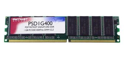 Лот: 3578575. Фото: 1. 2 X 1Gb Patriot DDR400 PC3200... Оперативная память