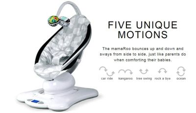 Лот: 4528121. Фото: 1. Шезлонг-качалка Mamaroo 4moms... Ходунки, прыгунки, качели