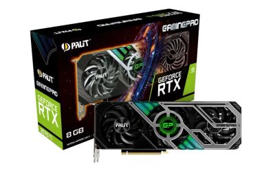 Лот: 18384229. Фото: 1. Видеокарта Palit GeForce RTX 3070... Видеокарты