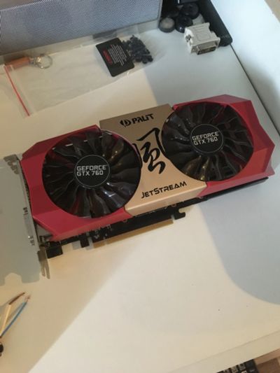 Лот: 20426315. Фото: 1. GeForce GTX 760. Видеокарты