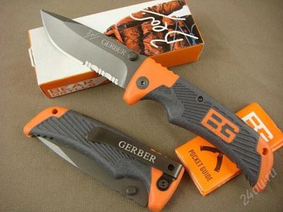 Лот: 1989103. Фото: 1. нож - Gerber Bear Grylls Scout. Ножи, топоры