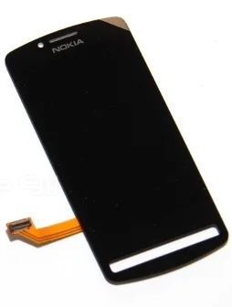 Лот: 3808610. Фото: 1. Дисплей Nokia 700 + тачскрин белый... Дисплеи, дисплейные модули, тачскрины