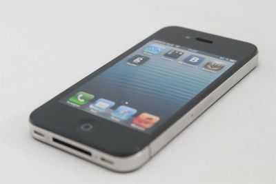 Лот: 3090374. Фото: 1. iPhone 4S 16GB black НОВЫЙ без... Смартфоны
