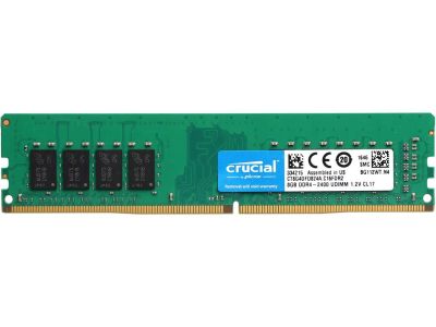 Лот: 20572411. Фото: 1. Crucial DDR4 8Gb 2400Mhz. Оперативная память