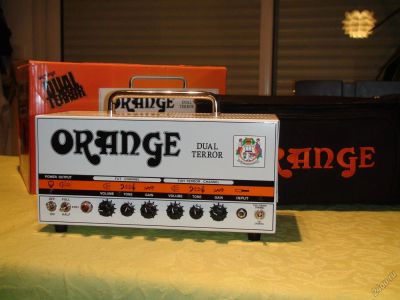 Лот: 5563490. Фото: 1. Orange Dual Terror Head. Гитарные эффекты и комбоусилители