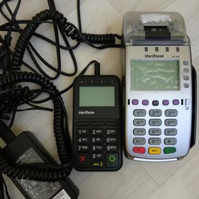 Лот: 16322298. Фото: 1. Банковский Терминал Verifone VX... Контрольно-измерительное оборудование