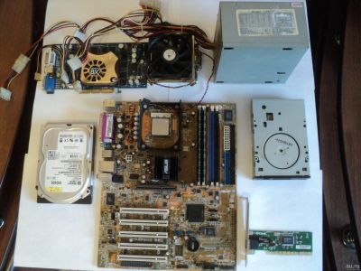 Лот: 13521346. Фото: 1. Комплект ASUS P4P800 SE. Комплекты запчастей