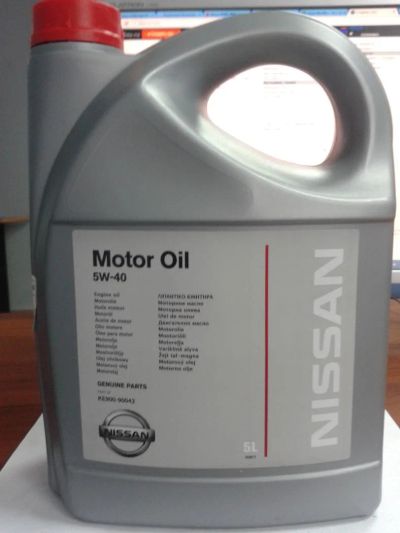 Лот: 4174392. Фото: 1. Масло Nissan "Motor Oil 5W-40... Масла, жидкости