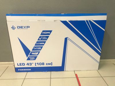 Лот: 17134724. Фото: 1. Телевизор Dexp f43e8000h(Ж3421... Телевизоры