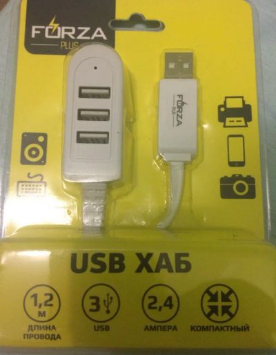 Лот: 18411961. Фото: 1. USB ХАБ. USB хабы