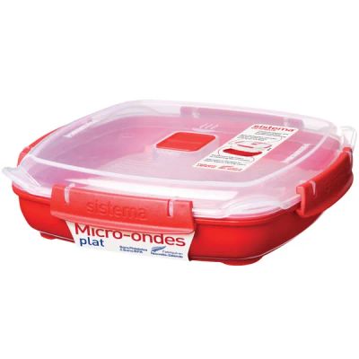 Лот: 24544988. Фото: 1. Контейнер Sistema Microwave Plate... Контейнеры, банки