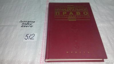 Лот: 10123818. Фото: 1. Муниципальное право Российской... Юриспруденция