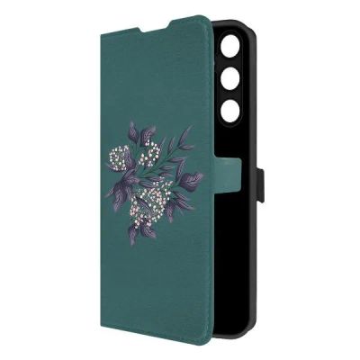 Лот: 25043831. Фото: 1. Чехол Krutoff Eco Book "Розовые... Чехлы, бамперы