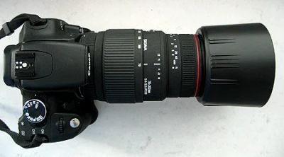 Лот: 3101543. Фото: 1. Sigma 70-300 mm f/4-5.6 APO Macro... Объективы