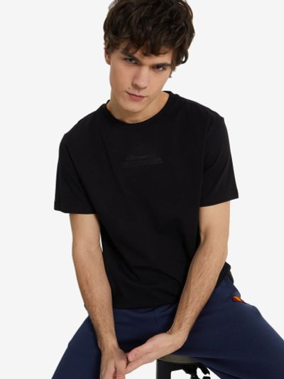 Лот: 22409486. Фото: 1. Футболка мужская Ellesse, Черный. Другое (спортивная одежда)