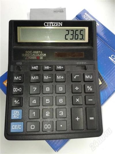 Лот: 2223000. Фото: 1. калькулятор citizen. Калькуляторы