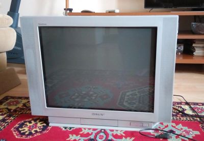 Лот: 7397795. Фото: 1. Телевизор "Sony" кинескоп, б/у... Телевизоры