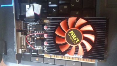 Лот: 4244122. Фото: 1. Palit PCI-E GT620 1024Mb 64b DDR3... Видеокарты