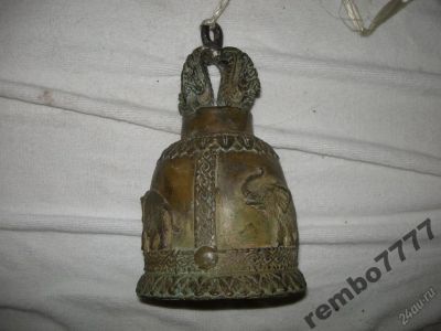 Лот: 5821843. Фото: 1. колокол.колокольчик.бронза.камбоджа... Скульптуры