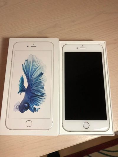 Лот: 10981441. Фото: 1. iPhone 6s Plus Silver 16GB. Смартфоны