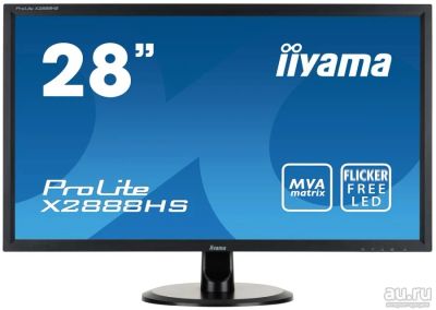 Лот: 15649306. Фото: 1. Монитор 28" Iiyama ProLite X2888HS-B2... ЖК-мониторы